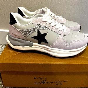 VINTAGE HAVANA Womens Major Platform Sneakers Shoes